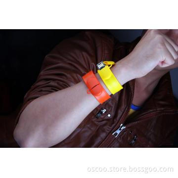 New silicon slap bracelet pendrive
